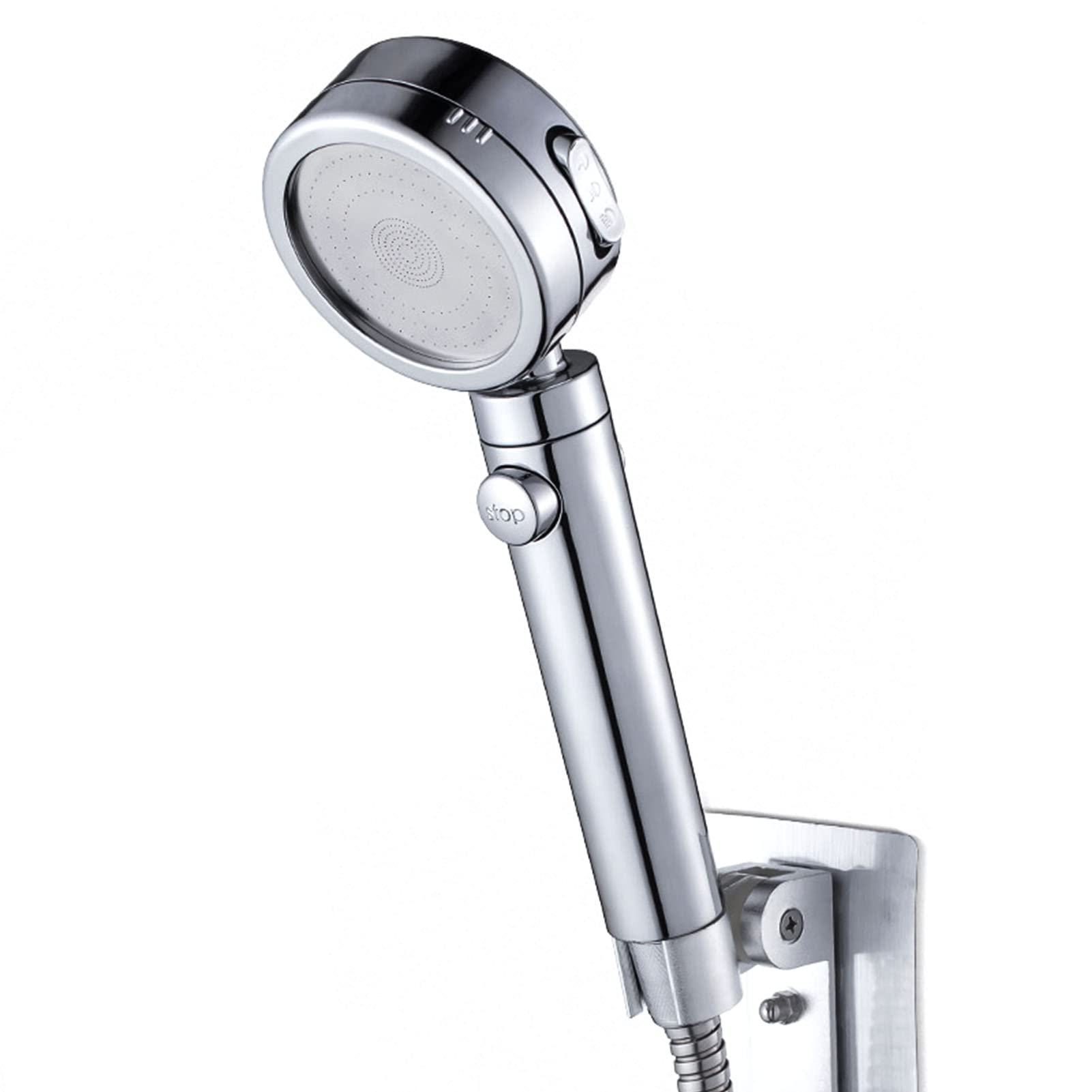Pomme de douche haute pression effet pluie pour un rituel spa à la maison