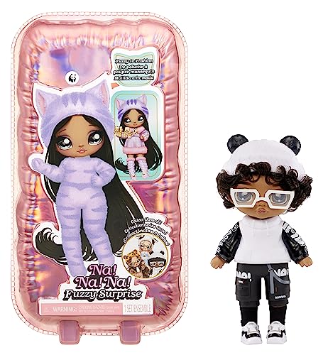 Muñeca Na Na Na Fuzzy Surprise Peter Panda 7" miniatura 1