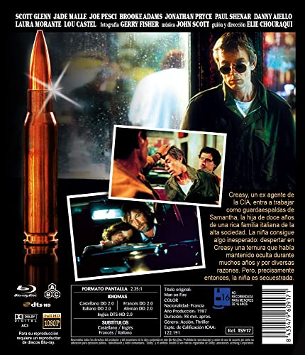 Man on Fire - Mann Unter Feuer 1987 Blu-Ray Spanisch Irt mit Deutschen Originalton image 5