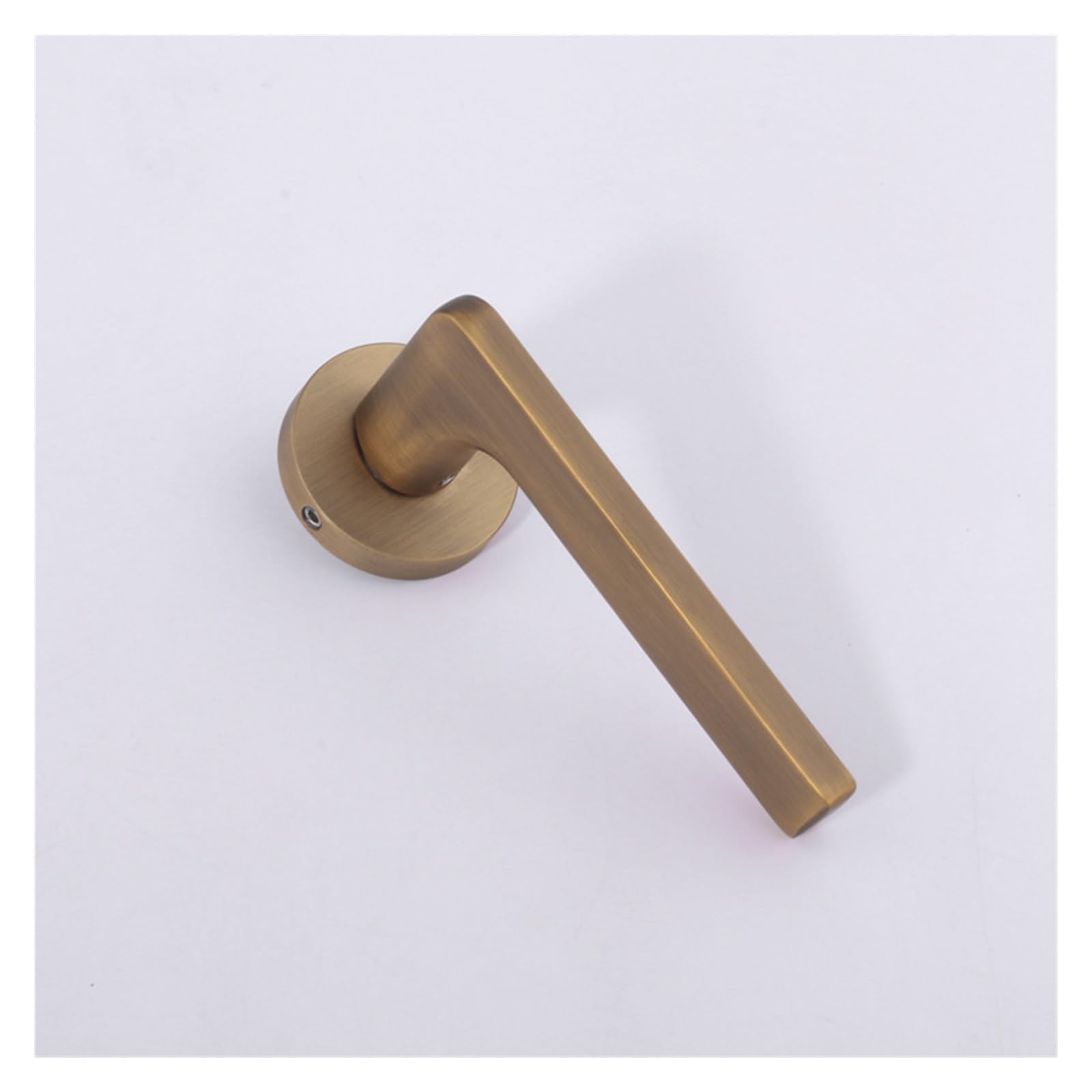 NYRXRYTCA Simple zinc Alloy Indoor Wooden Door Silent Door Lock Kitchen Bedroom Door Household Split Lock(D31 S981 yellow bronze silent)
