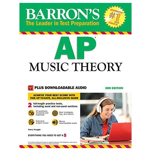 Barron's AP Music Theory, 3rd Edition: with Downloadable Audio Files