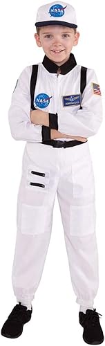 Miniatura 2 de Morph Disfraz de astronauta de la NASA - Traje espacial con traje de astronauta para niños