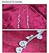 925 Sterling Silver Tassel Drop Earrings Long CZ Droplet Dangle Threader Earrings for Women