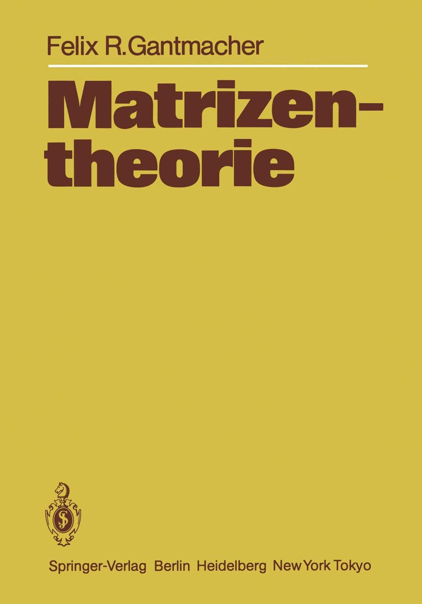 Matrizentheorie (German Edition)