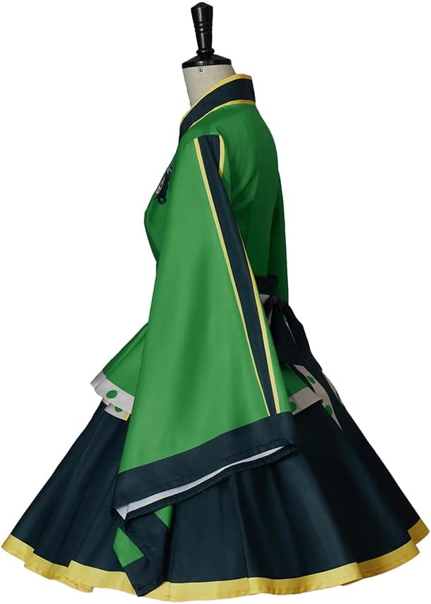 WOSHOW Anime Hero Cosplay Costume Women Battle Lolita Kimono Dress Halloween Suit - Image 4