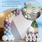 PUGPIU 10 Pack Balloon Arch Clips for Backdrop | Plastic Transparent Spring Clamps | 3.5 Inch Heavy Duty Clip for Backdrop Stand | Birthday Wedding Decoration | Photography Studio | Crafts | Clothing - Image 4