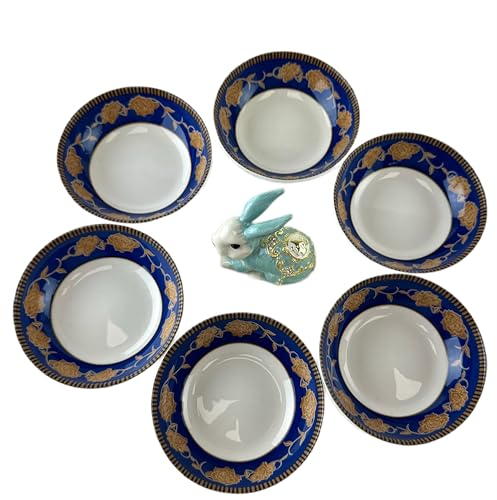 6-Pack 4.5 Bone China Small Bowls for Dessert