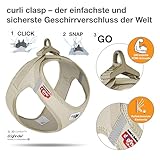 Vest Harness curli Clasp Cord Tan M