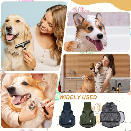 Dog Anxiety Calming Hoodie, Breathable Dog Anxiety Jacket Vest Coat Adjustable Pet Hoodie with Hood, Keep Pet Calm, M, (Dark Blue), Intended for Thunder/Fireworks/Separation - Image 8
