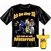 Produktbild lustiges Motorradfahrer Geschenke Set GoodmanDesign zum 30. Geburtstag T-Shirt helft Mir aufs Motorrad! und Birthday Flaschenshirt Gr: XL in schwarz :