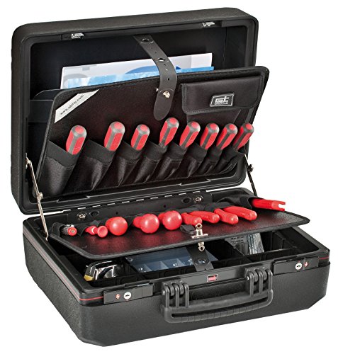 GT-Line 170 Bomber Werkzeugkoffer mit Taschen in Polyethylen (interne 422 x 327 mm x 185 mm)