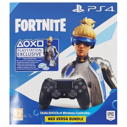 PlayStation 4 - Dualshock 4 Wireless Controller: Neo Versa Bundle, Schwarz