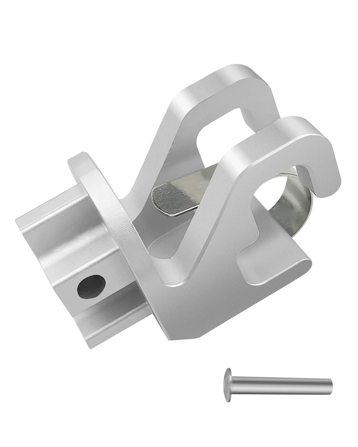 GUZIKO Awning Rafter Claw Fit for Dometic Sunchaser II Awning Replacement Lower Rafter Claw Satin Aluminum Heavy Duty Sturdy Premium