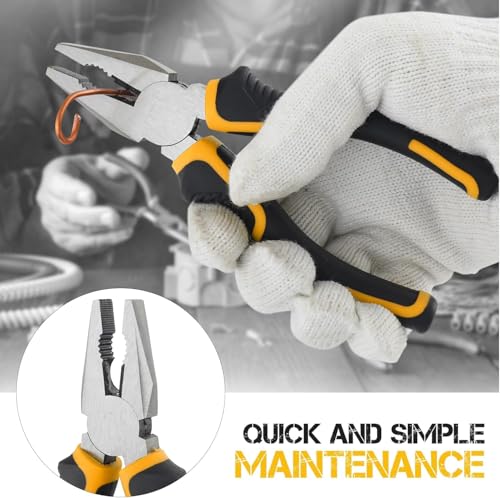 Image of Hi-Spec 25-Piece Small Tool Kit with Knife and Hex Key Included: Basic Essential Tool Set for Home, Office, and College