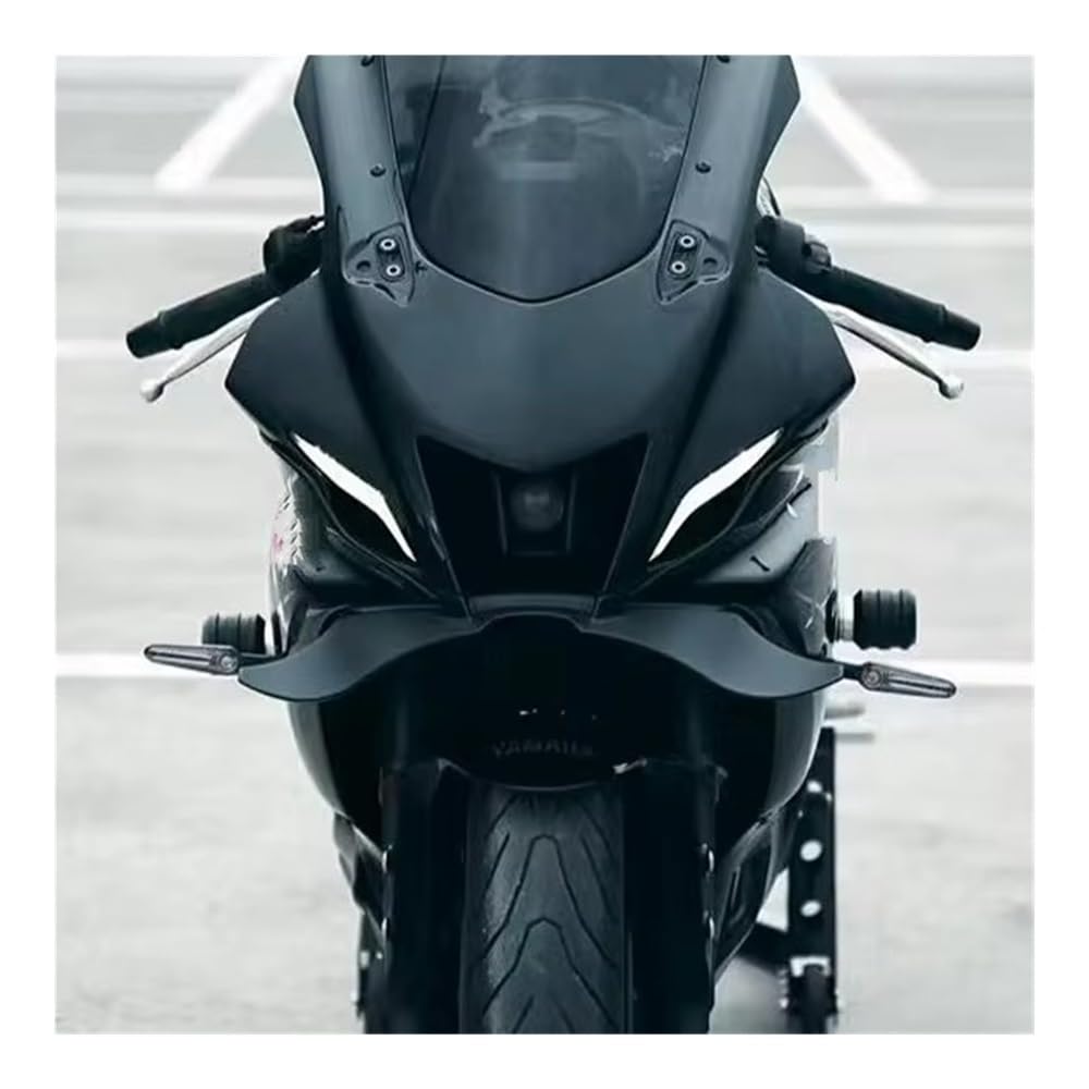 per R7 2022-2025 Moto Anteriore Inferiore Spoiler Ala Fissa Winglet Downforce Frontali(Color3)