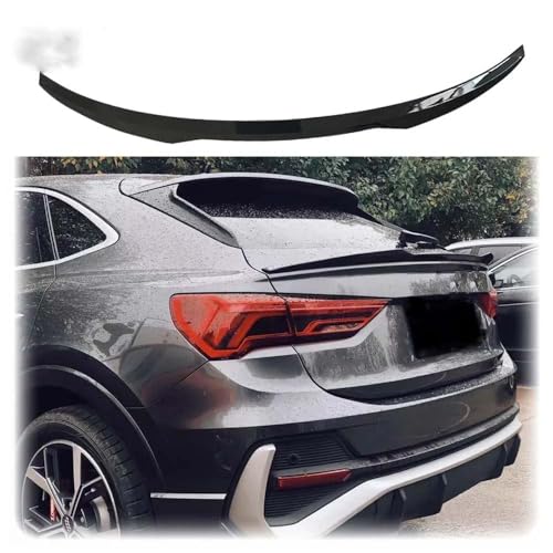 BAWHO Coche Alerón Trasero para Audi Q3 Sportback 2019 2020 2021 2022 Alerones Techo Maletero Antiarañazos Spoilers Labio Piezas Embellecedores Accesorios Carrocería
