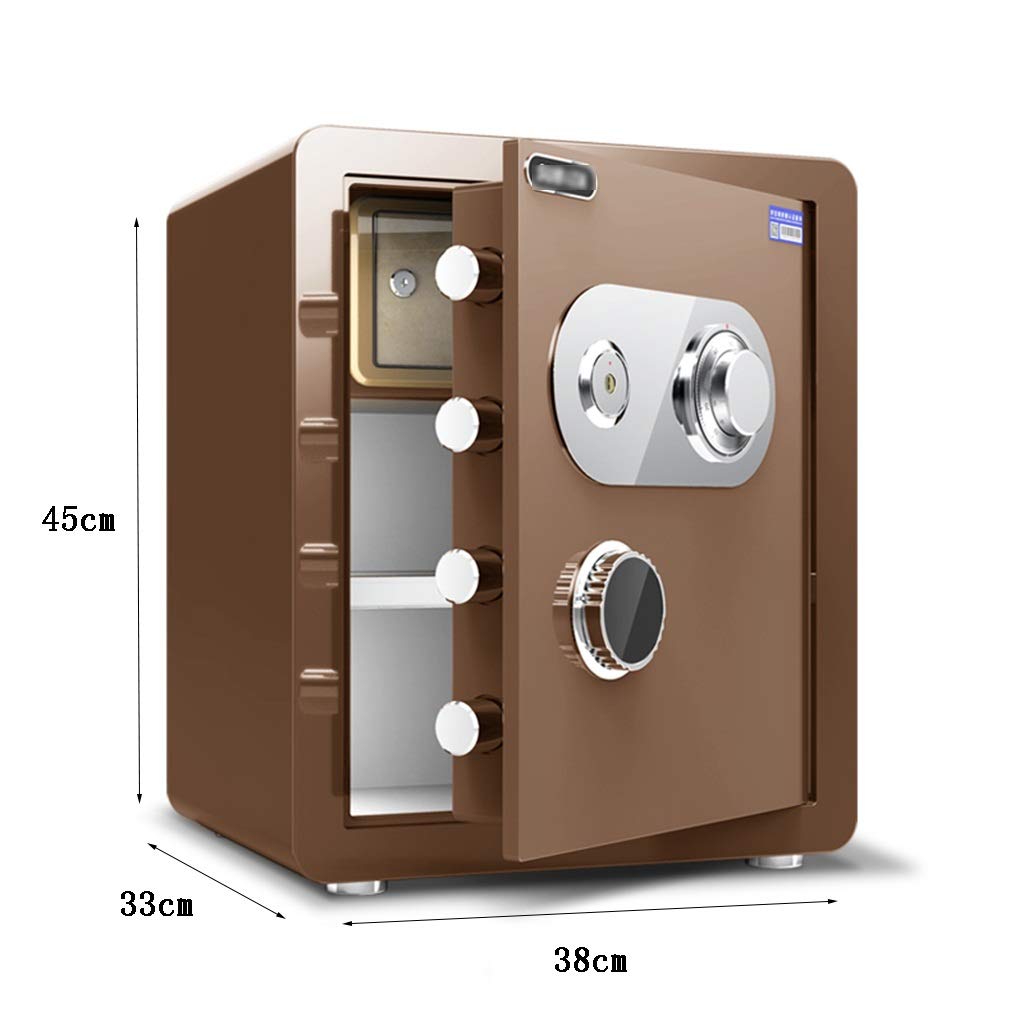 Piccola cassaforte meccanica a combinazione – Cassaforte da parete in acciaio antiforatura per uso domestico, nessuna batteria necessaria – Cassaforte per armadio
