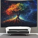 Photo Gallery kaiyun stile realismo cosmico- arazzo da parete con albero della vita,decorazione da parete per appartamento,casa,soggiorno,dormitorio 150cmx200cm Photo Gallery kaiyun stile realismo cosmico- arazzo da parete con albero della vita,decorazione da parete per appartamento,casa,soggiorno,dormitorio 150cmx200cm