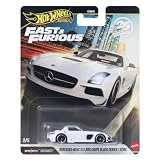 Hot Wheels Premium Fast & Furious Mercedes Benz AMG SLS Black Series F7
