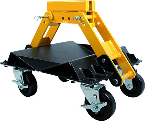 Kunzer 7 Wd02 rangiergerät et chariot de déplacement de pneu pour ranger une voiture en atelier