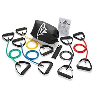 Black Mountain Products Resistance Band Set (Five Bands Included)