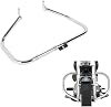 TCT-MOTORPARTS Mustache Engine Guard Crash Bar Support Fit for 2018-2025 Softail Fat Boy FLFB, Heritage Classic FLHC, Street Bob FXBB, Breakout FXBR, Fat Bob FXFB, Low Rider FXLR