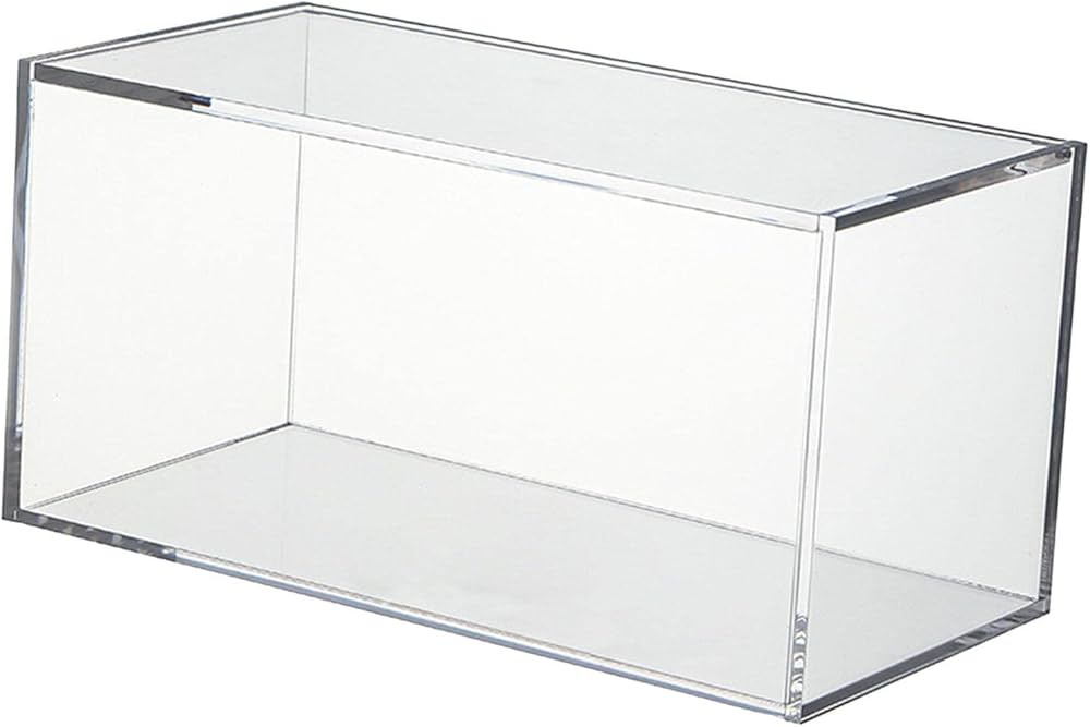 アクリルケース Fケース ノーマル型・上下透明アクリルタイプ(背面クリア) Fケース