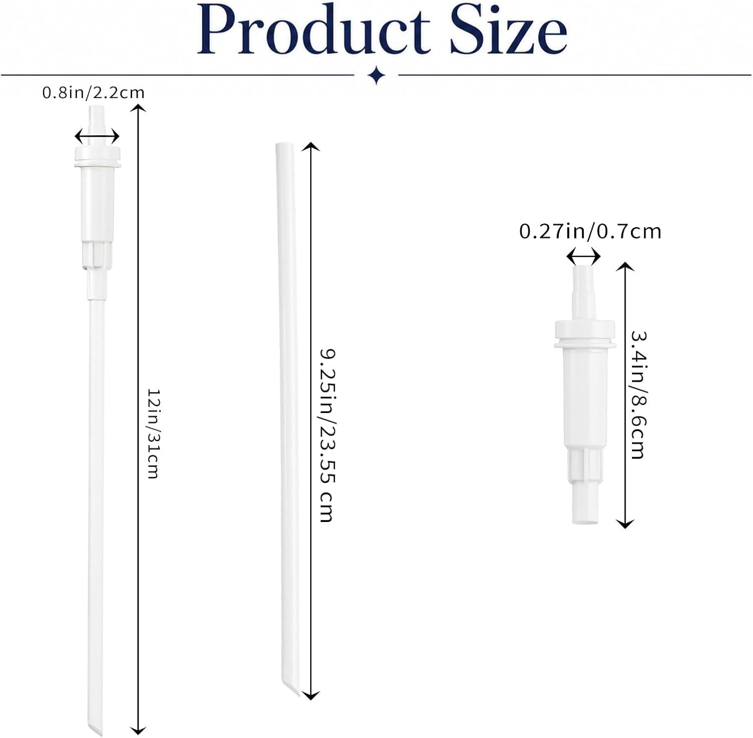 Soap Dispenser Pump Replacement 12 Inch Sink Repair Parts (2)