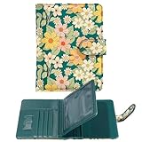 esseroo passport holder, passport cover, vaccine card holder, waterproof leather travel wallet with rfid blocking for men/women