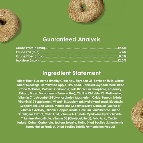 Image of Kaytee Timothy Biscuits Baked Apple Treat for Rabbit, Hamster, Chinchilla, and Other Small Pets, 4oz