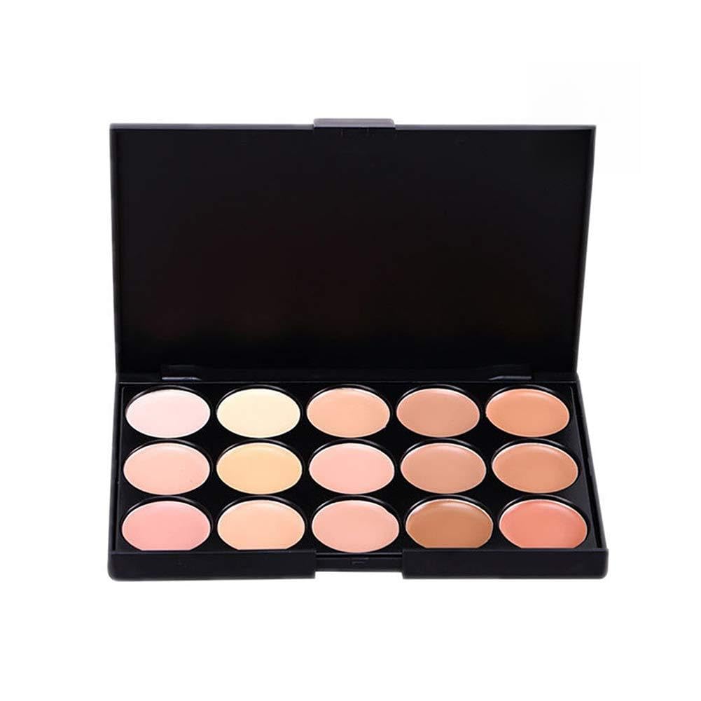 Magik 15 Colors Professional Foundation Base Concealer Cover Repair Highlight Highlighter Contour Cream Palette 2