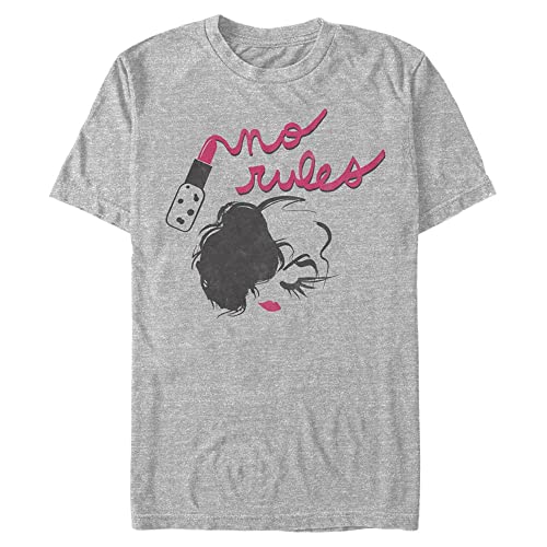 T-shirt Disney Dnca-No Rules la solution confort en coton bio mixte