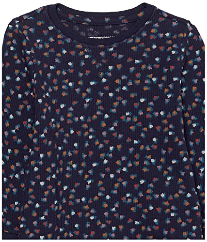 Image of Amazon Essentials Girls and Toddlers' Long-Sleeve Cotton Thermal T-Shirt, Pack of 3