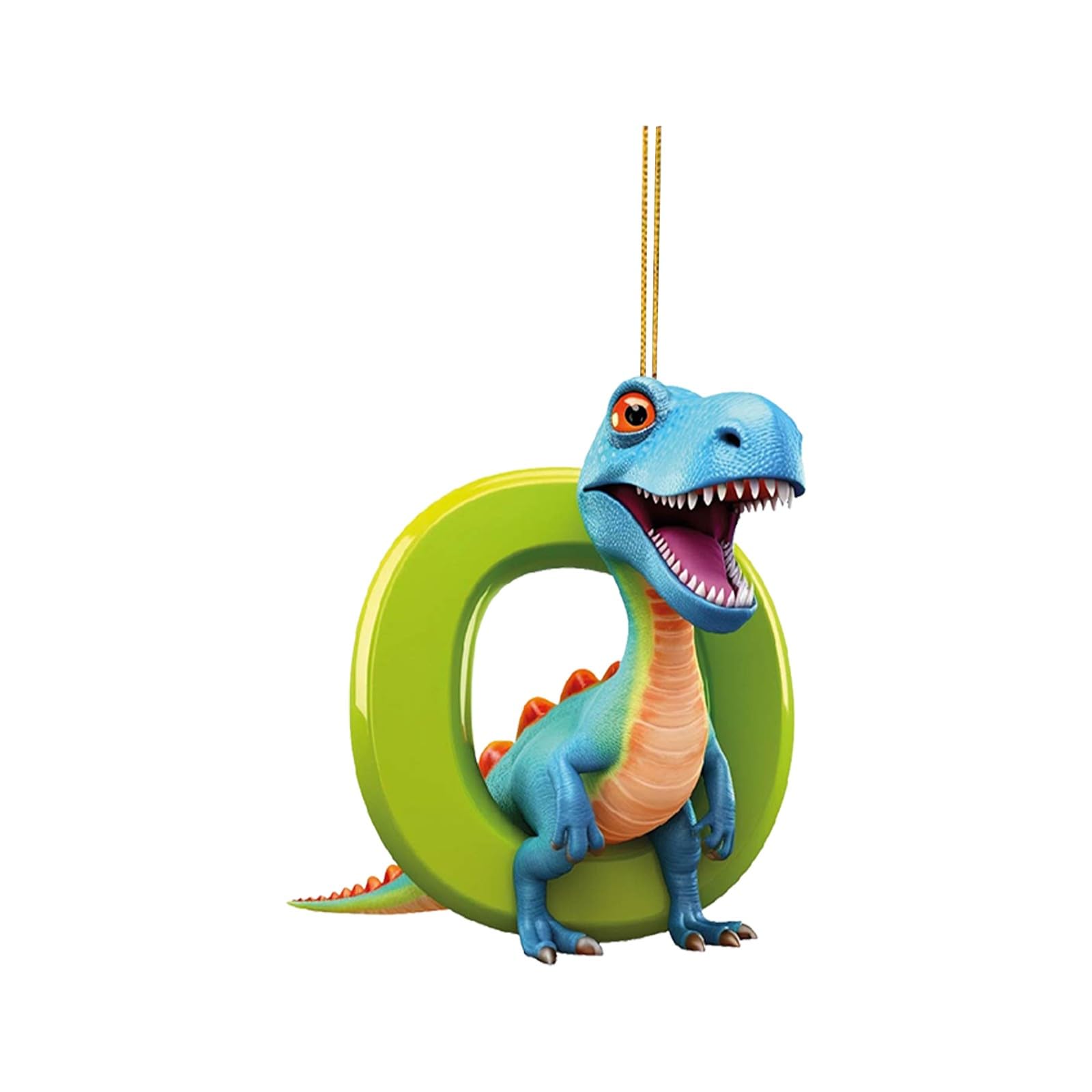 Prime Sales And Deals Today Dinosaur 26 English Letters Christmas Tree Decorations,Christmas Alphabet Letter Pendant,Christmas Tree Hanging Ornament,Christmas Decoration Home Party Decor