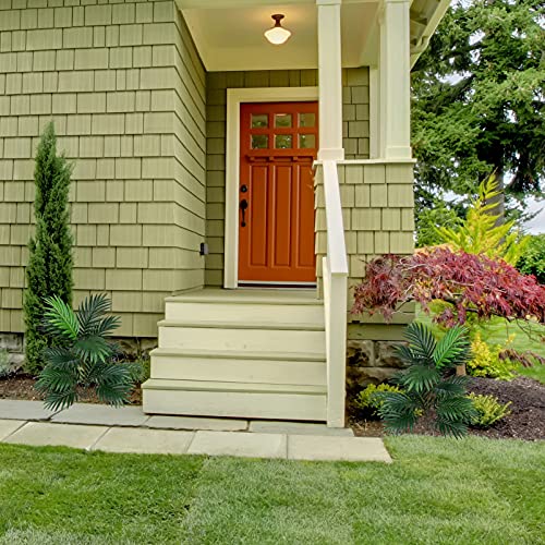 Artificial Palm Tree Plants 30" Tall Uv Resistant Tropical Areca Plant Faux Plants Monstera Leaves Floral Arrangement Safari Leaves Leave Party Suppliers Decorations #TOP5