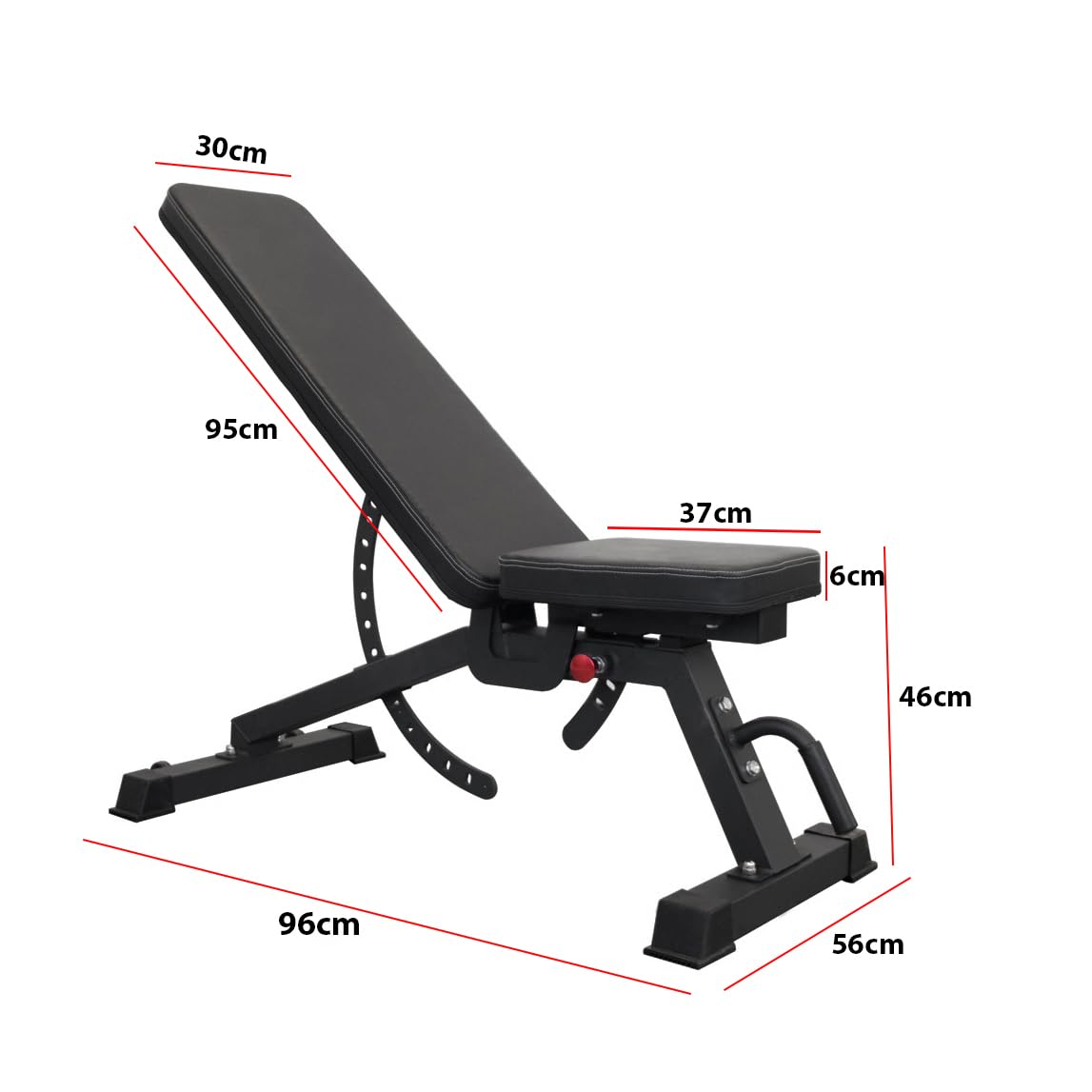 Panca Multifunzione Regolabile per Home Gym