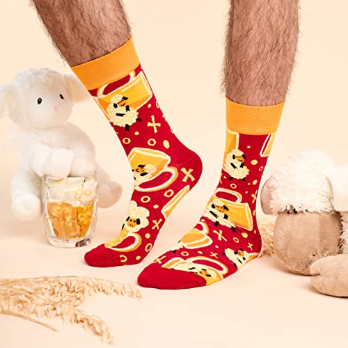 Dedoles Calzini Unisex Donna Uomo & Bambini Calze Cotone con tanti Design divertenti Calcio Bicicletta Piante Cavalli Regalo sinistra destra diversi