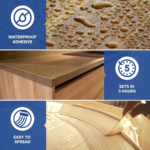 Image of Fevicol Marine - Fast Setting | Best in class waterproof adhesive | Superior Coverage | Bonds with Plywood, Laminates | 30Kg