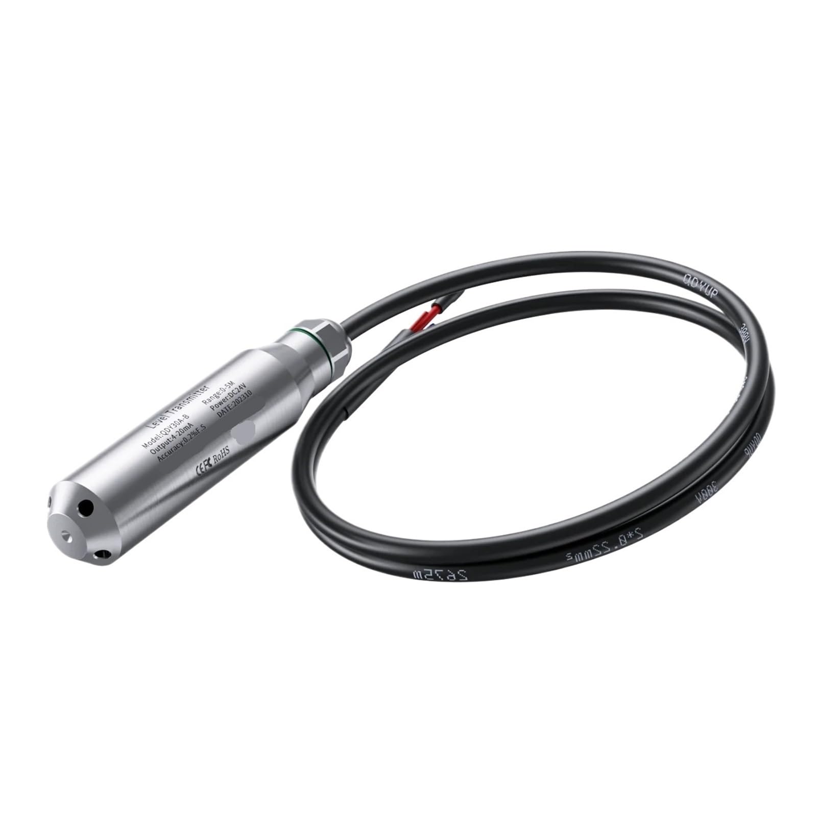 3 metry do 4-20 mA Hydrostatyczny czujnik poziomu cieczy nadajnik DC12-30V zbiornik na wodę miernik przetwornika płynów 5m 6m 10m do 0-10V RS485