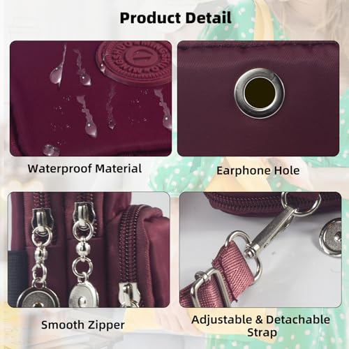 Image of JANKS Small Crossbody Bags for Women Mini Cell Phone Purses Handbag Shoulder Bag