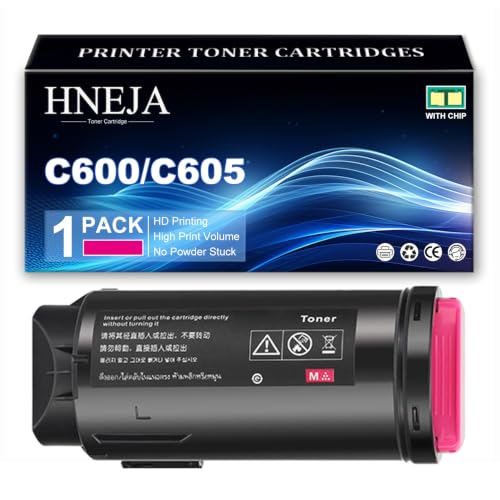 Cartouche toner C600 compatible Xerox VersaLink C605 magenta haute capacité