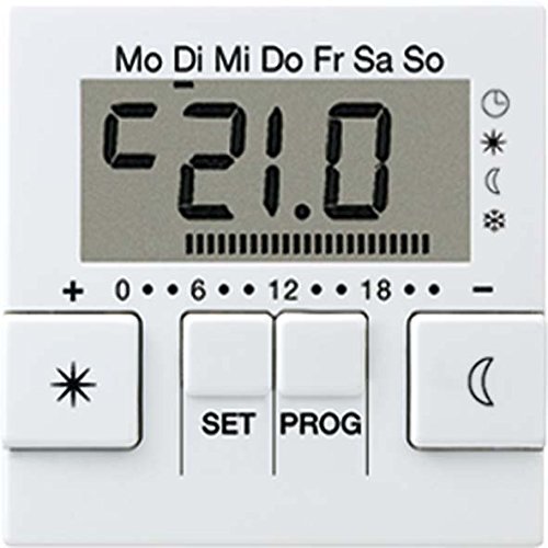 Jung AHLK- FTWW Uhren- Funk- Thermostat- Display