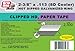 Grip-Rite GRSP8DRHG Clipped Head 2-3/8-inch by .113-inch by 30 Degree Paper Collated Ring Shank Hot-Dip Galvanized Framing Nail, 2,500 per Box