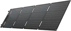 EF ECOFLOW 60W Painel Solar Portátil Célula Solar Tipo N Alta Eficiência Conversão 25% para Estações de Energia, Acampamento, Painel Solares Leve Dobrável e Pendurável, IP68 à Prova d'água