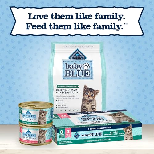 Blue Buffalo Baby Blue Chicken & Salmon Kitten Wet Cat Food Variety Pack - image 9