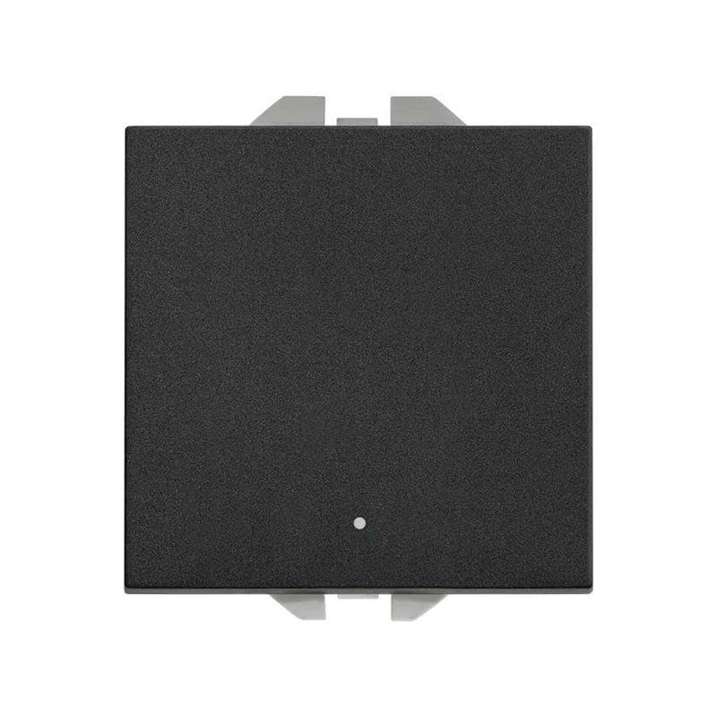 Bouton N lumineux 10 A noir pour baliser les couloirs sombres Simon 270