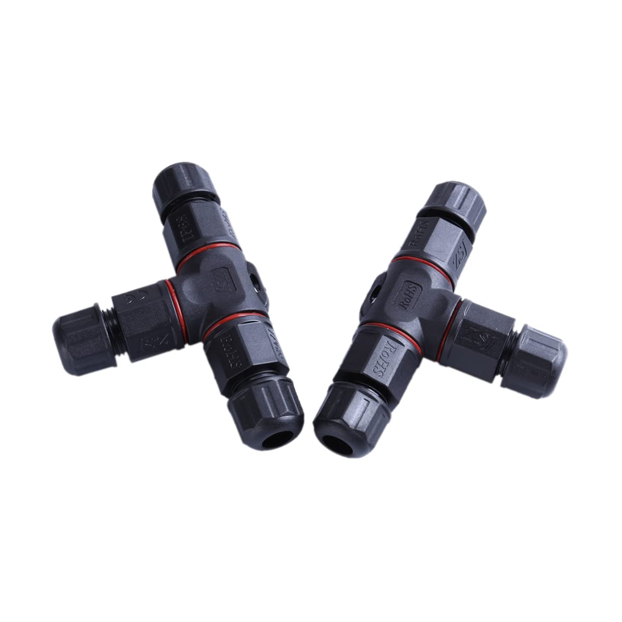 Angoily 6 Piezas conector de cable a prueba de agua cable de Unión eléctrica conector de cable eléctrico wire connector conectores electricos conector de cable impermeable