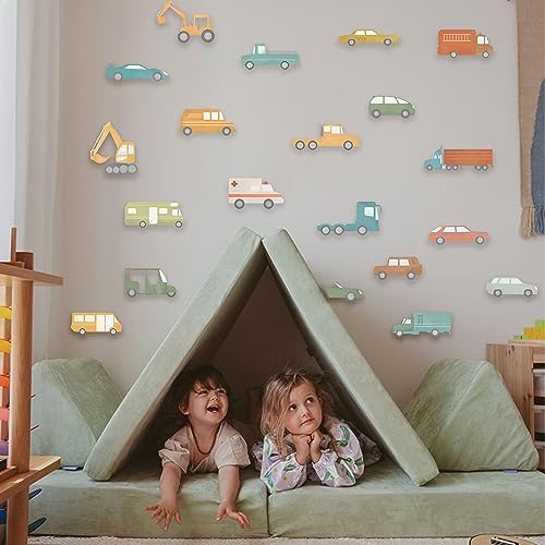 Vinilos decorativos para pared de autos y camiones miniatura 3