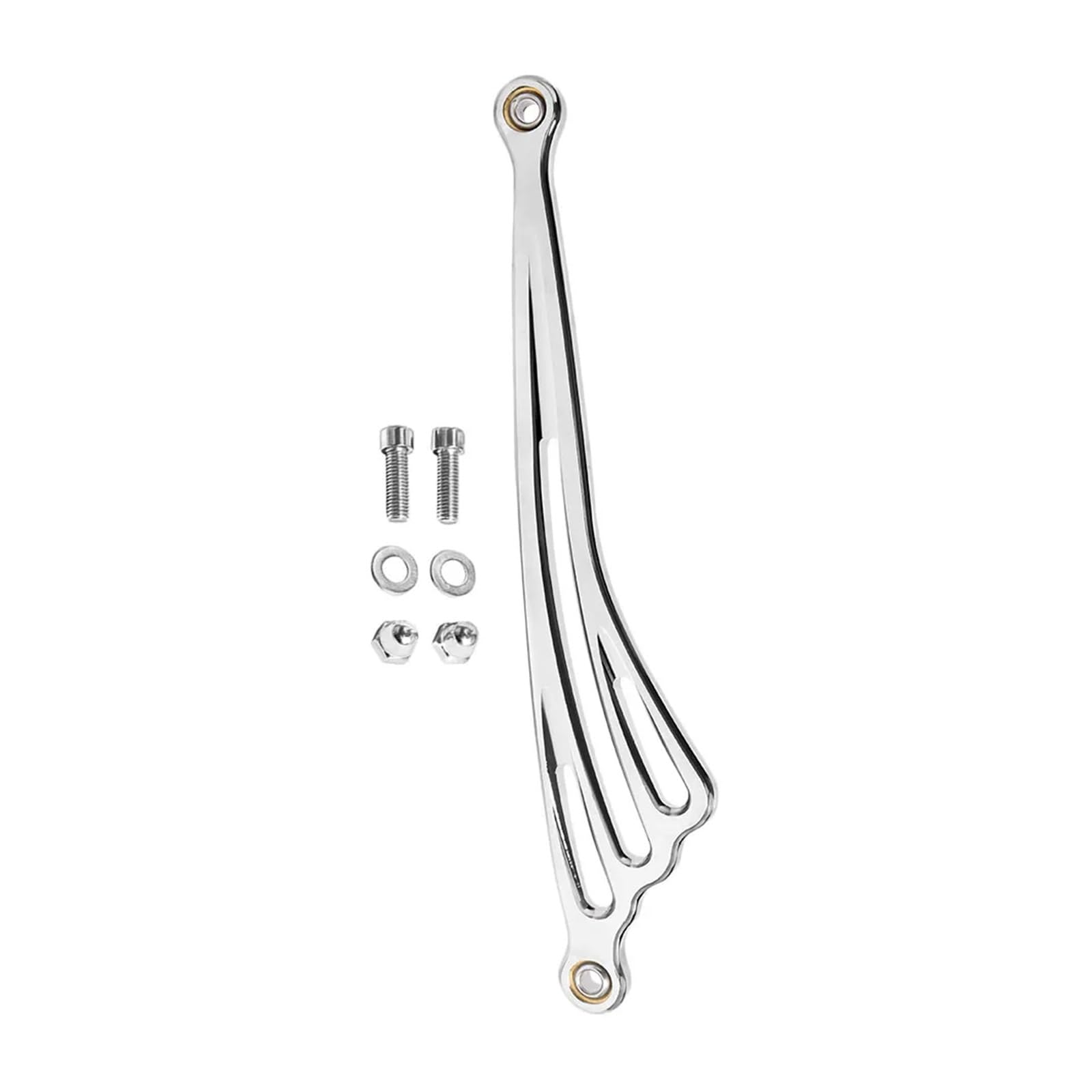 Hewpngs Silver Black Chrome Wing Cnc Gear Shift Lever Shift Linkage For Ha&Rley Softail Touring Trike 1986Later Motorcycle Gear Lever Shifts Levers