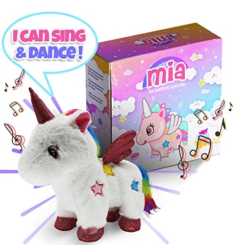 walking singing unicorn amazon